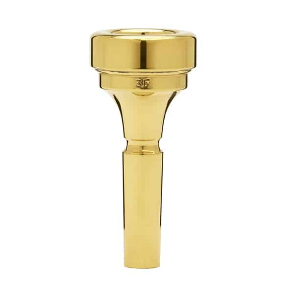 Classic Flugelhorn Mouthpiece Gold Plated 3F BrassFix UK
