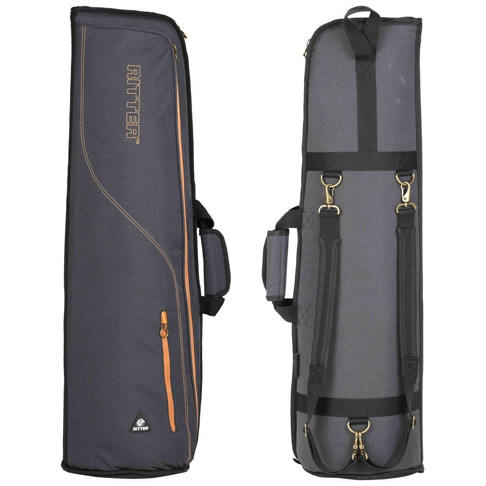 Ritter Bass Trombone Gigbag Grey / Brown BrassFix UK