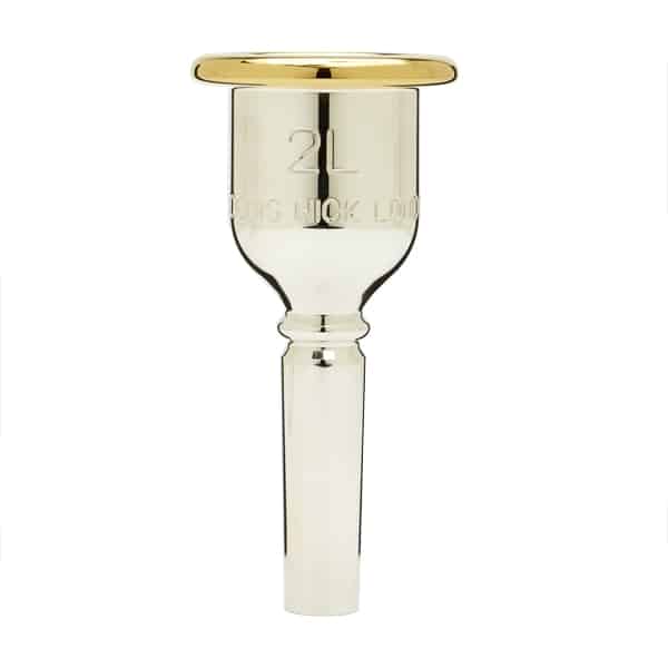 Heritage Tuba Mouthpiece Gold/Silver Plated 2L BrassFix UK