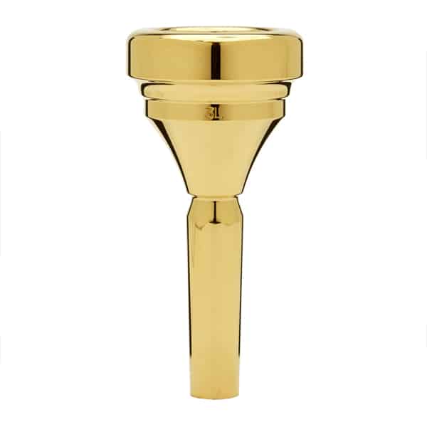 Classic Tuba Mouthpiece Gold Plated 3L BrassFix UK