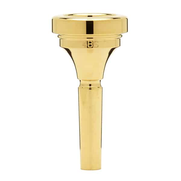 Classic Trombone Mouthpiece Gold Plated 4BS BrassFix UK