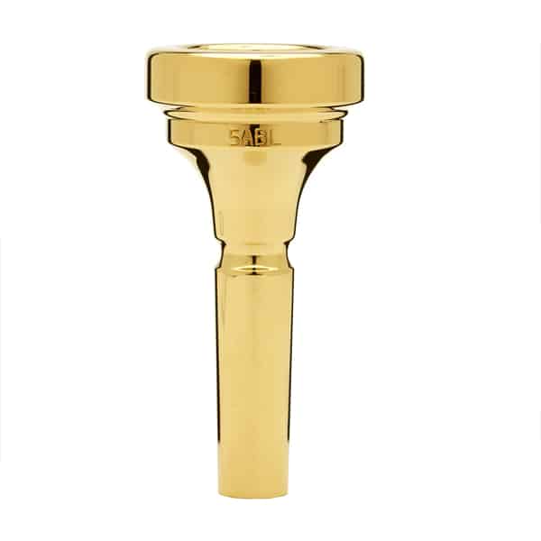 Classic Trombone Mouthpiece Gold Plated 5ABL BrassFix UK