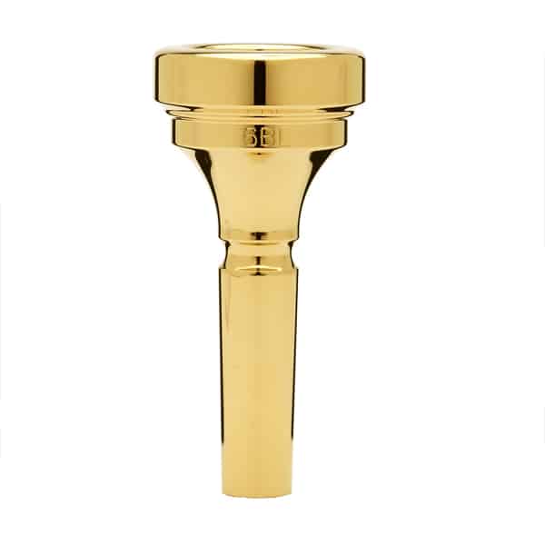 Classic Trombone Mouthpiece Gold Plated 6BL BrassFix UK