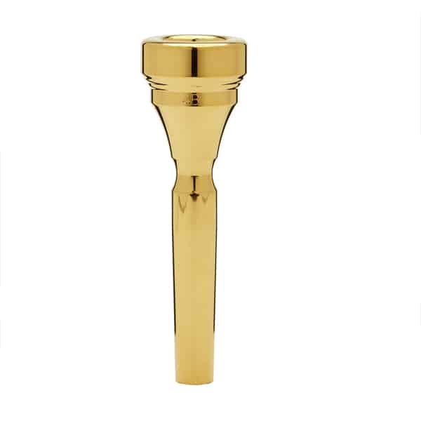 Classic Trumpet Mouthpiece Gold Plated 4B BrassFix UK