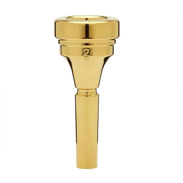 Classic Tenor Horn Mouthpiece Gold Plated 2 BrassFix UK