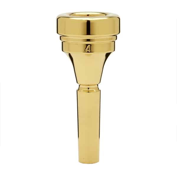 Classic Tenor Horn Mouthpiece Gold Plated 4 BrassFix UK