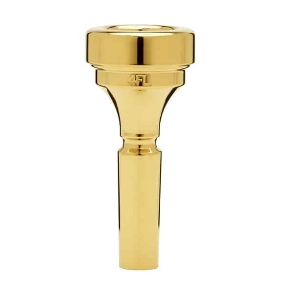 Classic Flugelhorn Mouthpiece Gold Plated 4FL BrassFix UK