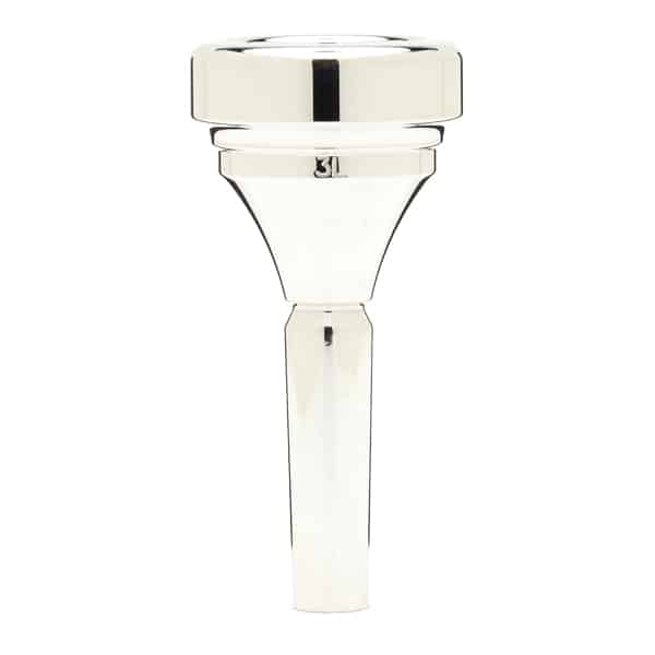 Classic Tuba Mouthpiece Silver Plated 3L BrassFix UK