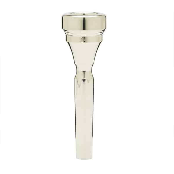 Classic Trumpet Mouthpiece Silver Plated 3 BrassFix UK