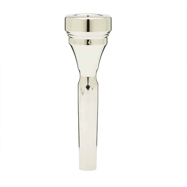 Classic Trumpet Mouthpiece Silver Plated 4 BrassFix UK