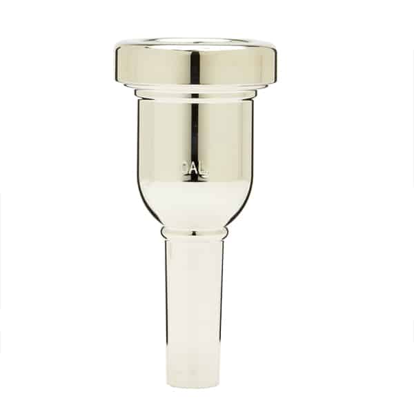 HeavyTop Trombone Mouthpiece Silver Plated 0AL BrassFix UK