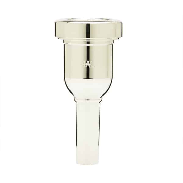 HeavyTop Trombone Mouthpiece Silver Plated 4AL BrassFix UK